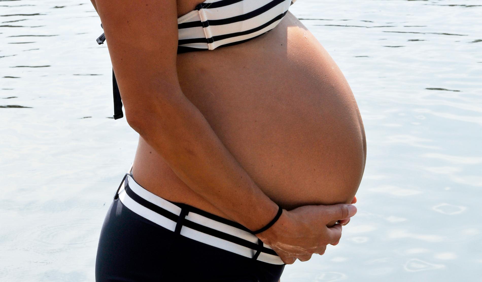 Andelen gravida kvinnor som antingen är överviktiga eller feta fortsätter att öka. Arkivbild.