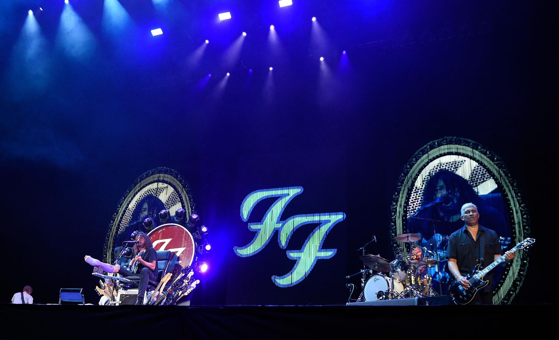 Foo Fighters första spelning sedan Göteborg.