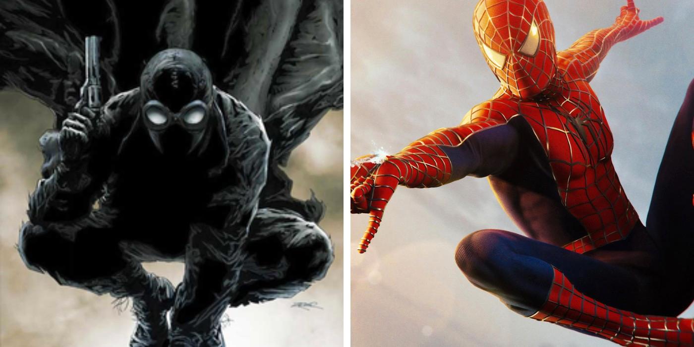 Spider-Man Noir och ”Spider-Man: Into the spider-verse”.
