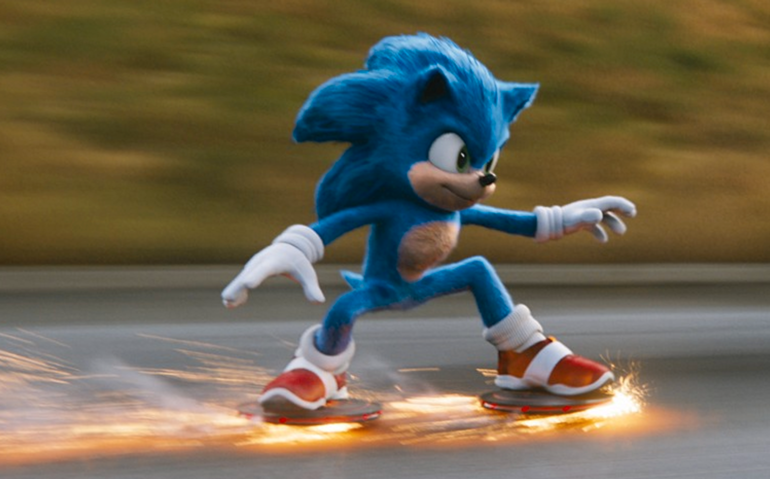 Full fart på Sonic.