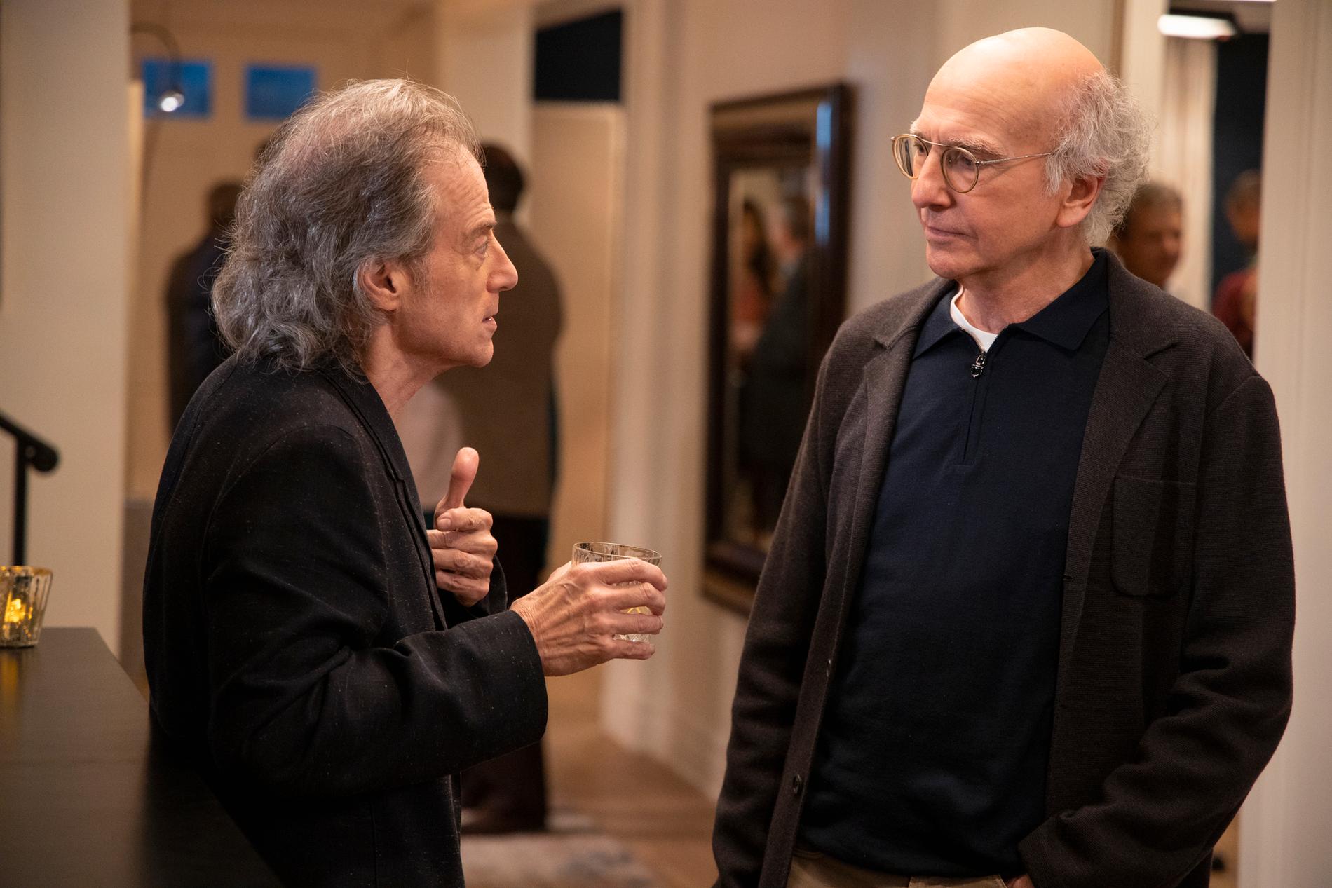 Richard Lewis och Larry David spelar mot varandra i HBO-serien ”Curb your enthusiasm”.