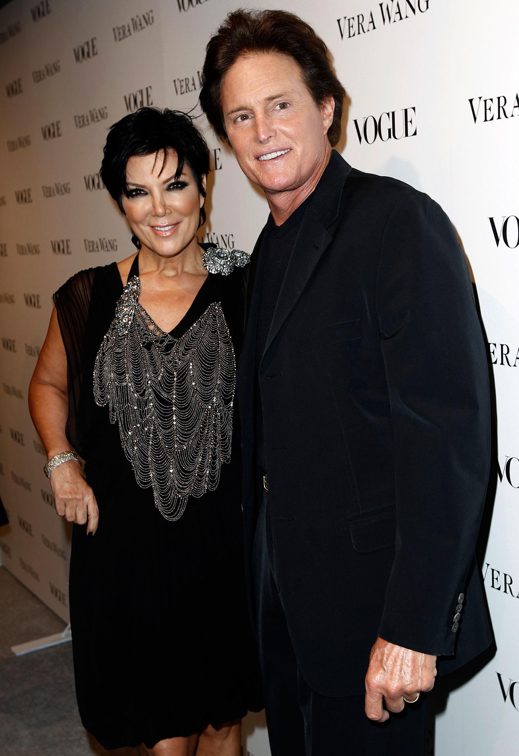 Tv-paret Kris och Bruce Jenner gick skilda 2013.