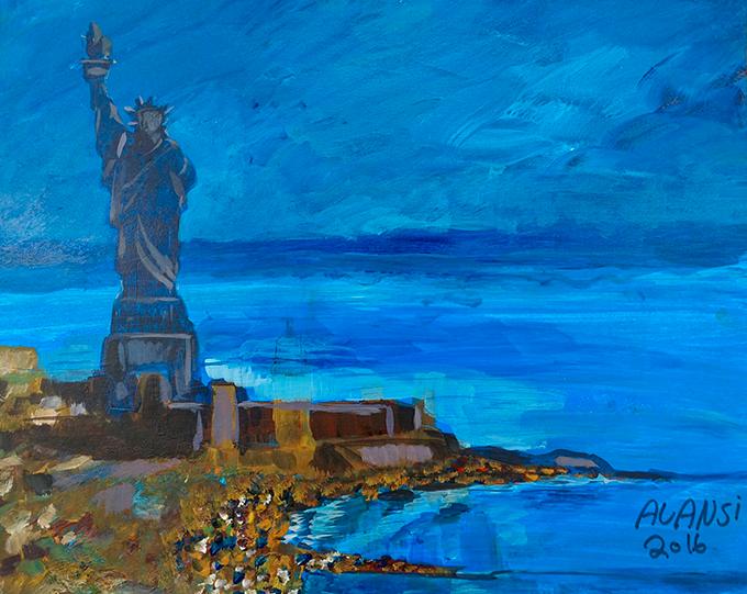 Muhammed Ansi ”Statue of Liberty”