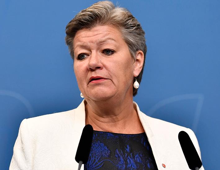 Arbetsmarknadsminister Ylva Johansson (S).