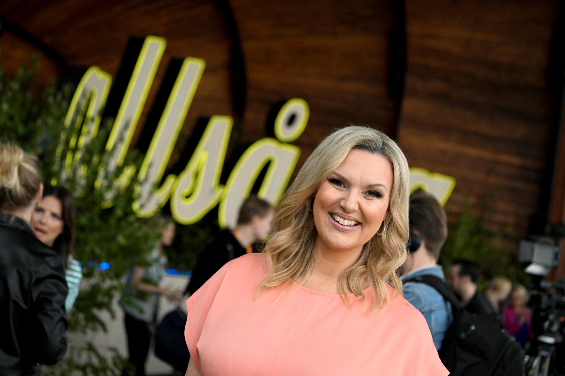 Sanna Nielsen slutar som programledare för "Allsång på Skansen" efter årets säsong. Arkivbild.