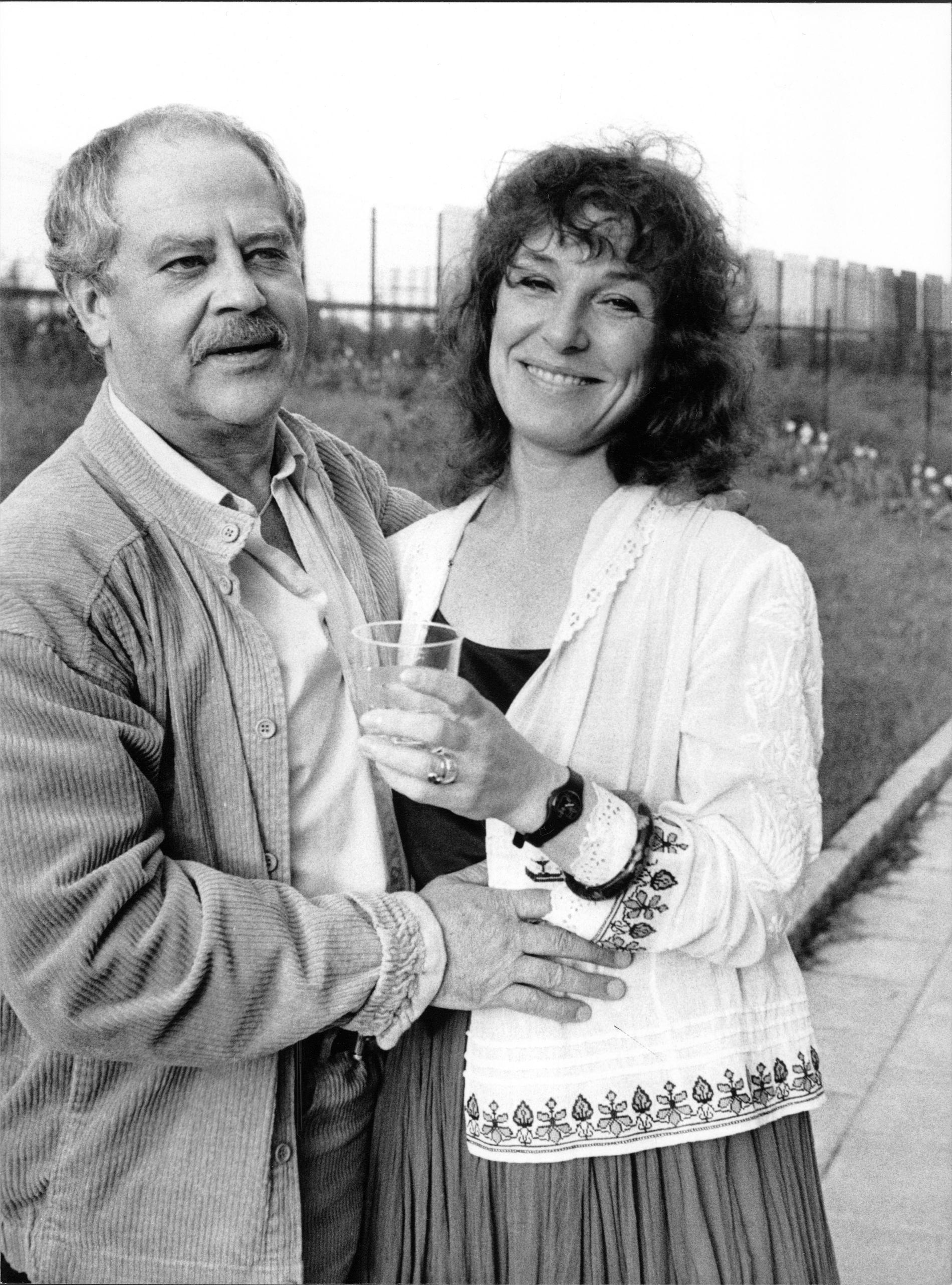 Anders Nyström och Helena Brodin 1987.