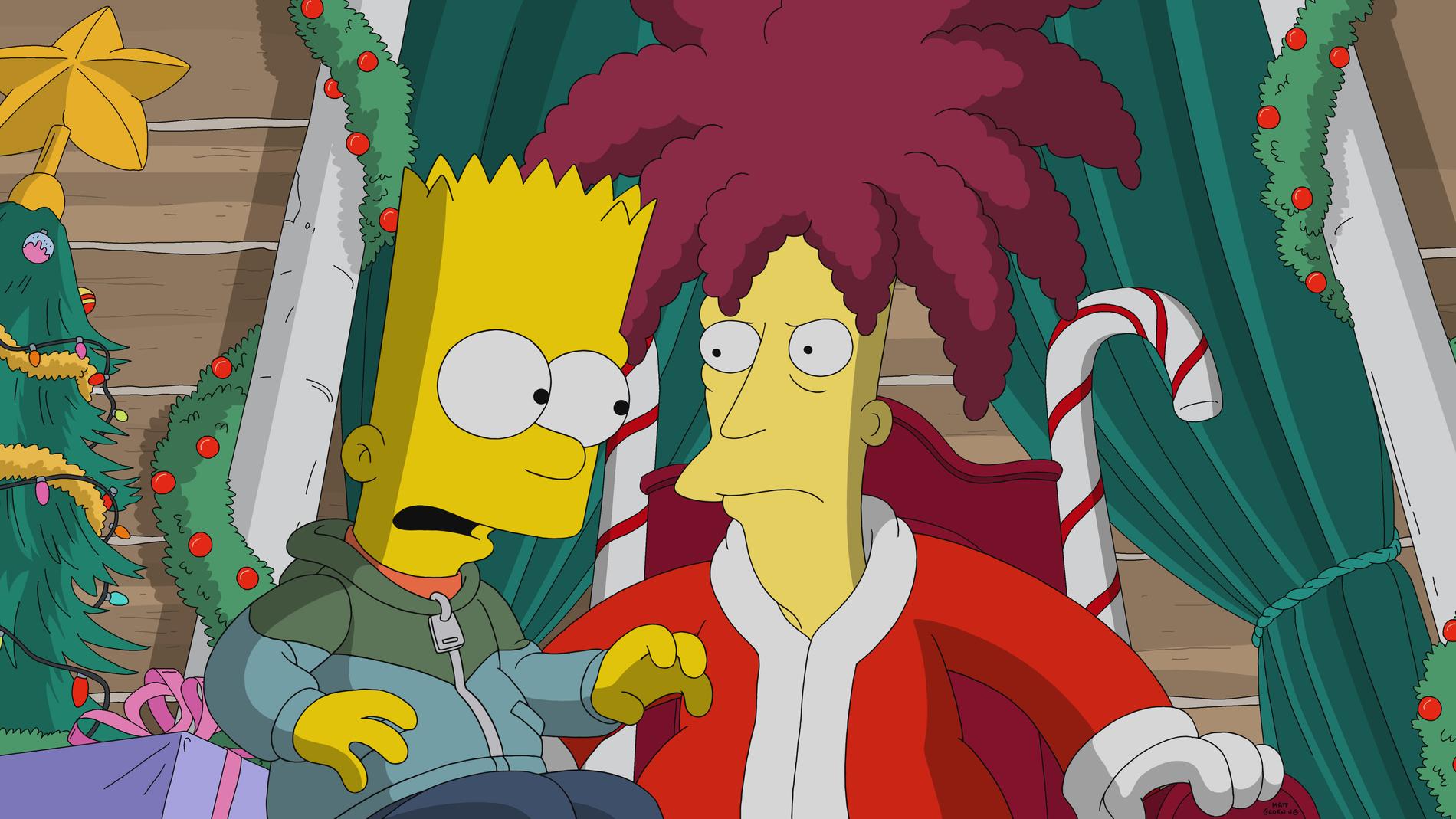 Kelsey Grammer gör rösten till Sideshow Bob, som alltid försöker mörda Bart i klassiska "The Simpsons". Pressbild.