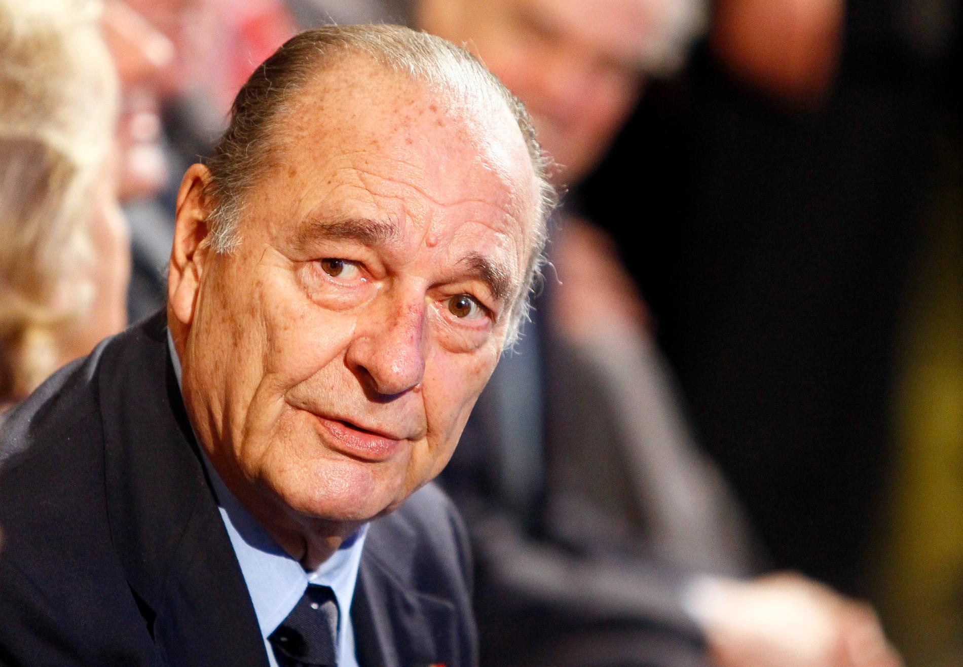 Frankrikes tidigare president Jacques Chirac är död. Arkivbild från 2011.