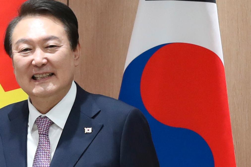 Sydkoreas president Yoon Suk Yeol.