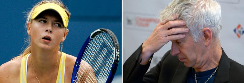 John McEnroe tror Maria Sjarapova undviker straff.