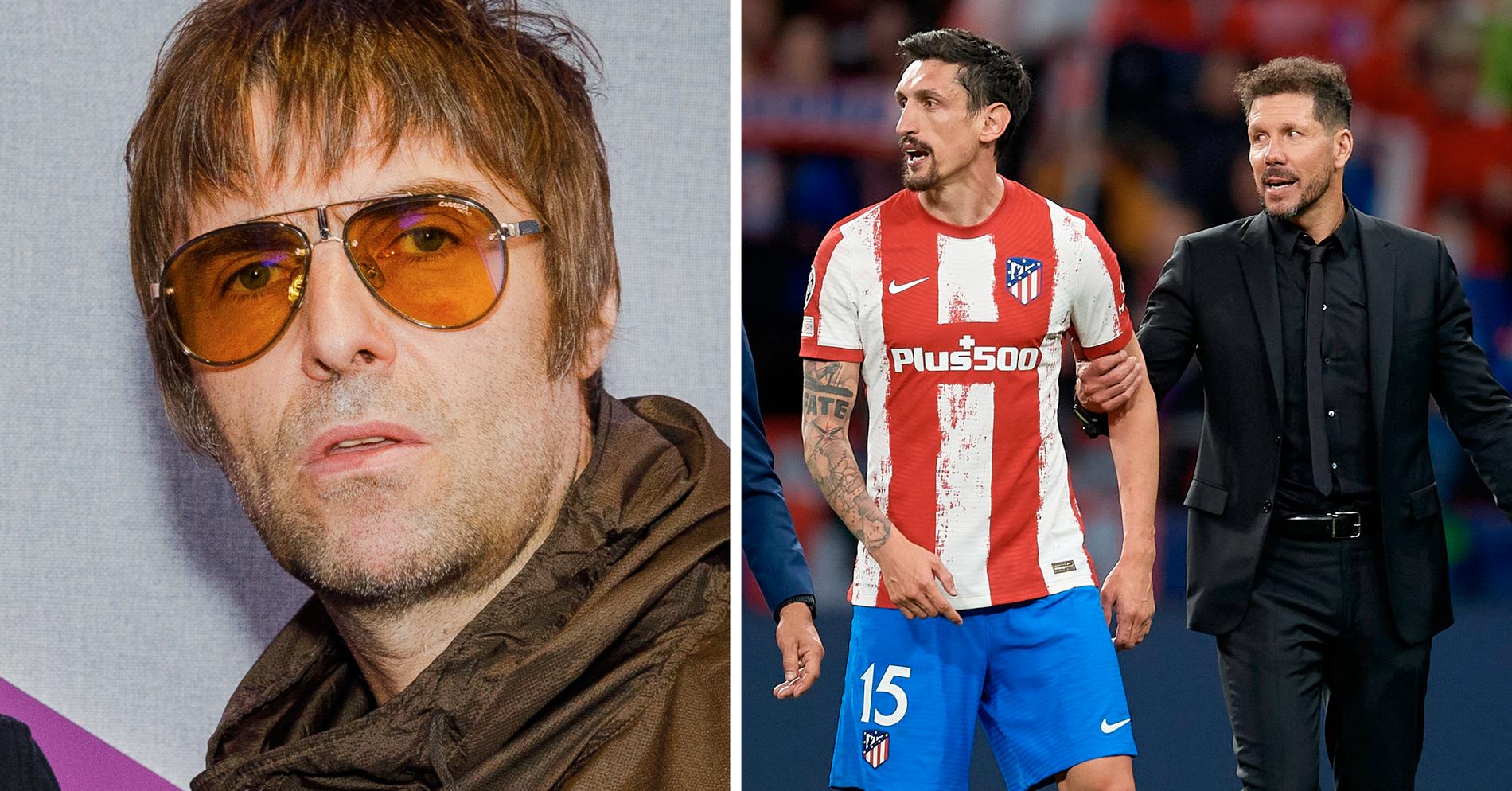 Liam Gallagher dödshotade Atlético Madrids stjärnan Stefan Savic.