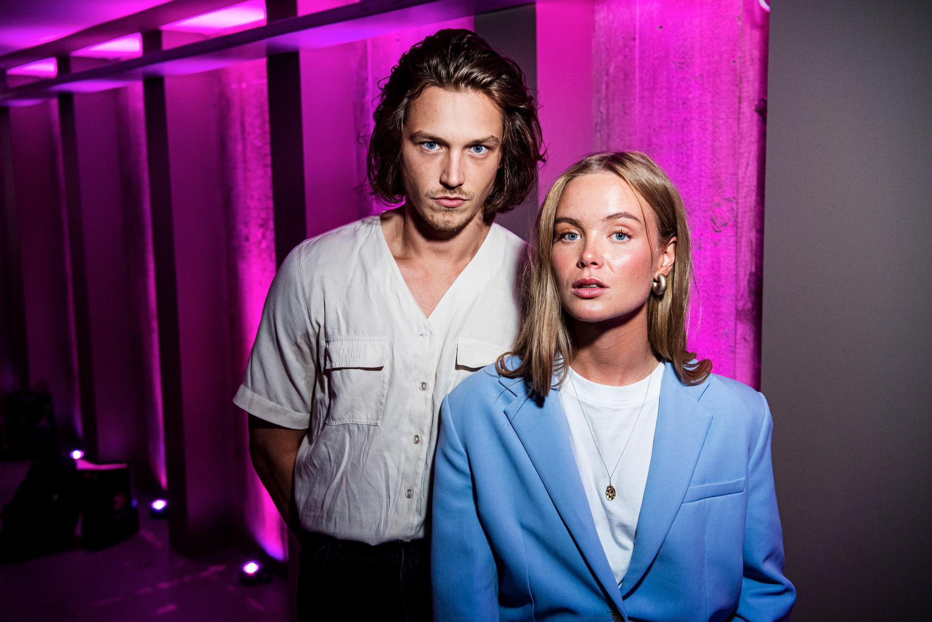 Simon Lööf och Matilda Källström gör huvudrollerna i Viaplays serie ”Threesome”