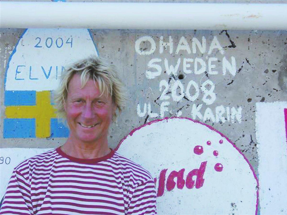 Ulf Gustafsson är van vid havet och en duktig seglare. I våras seglade han över Atlanten till Västindien.