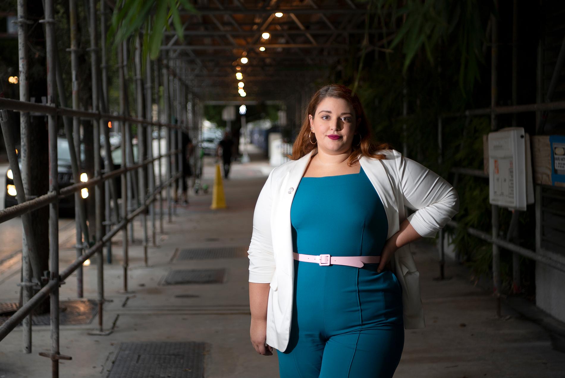 Monica Skoko Rodriguez jobbar för League of Women Voters Miami.