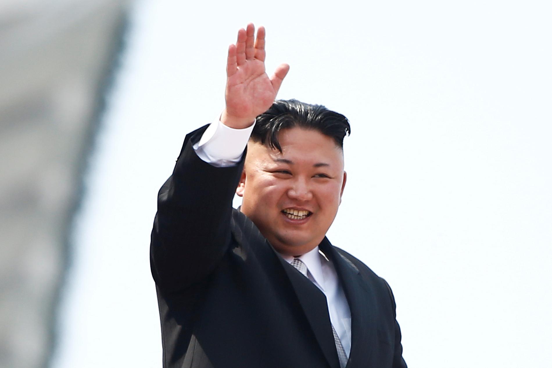 Kim Jong-Un, Nordkoreas diktator.