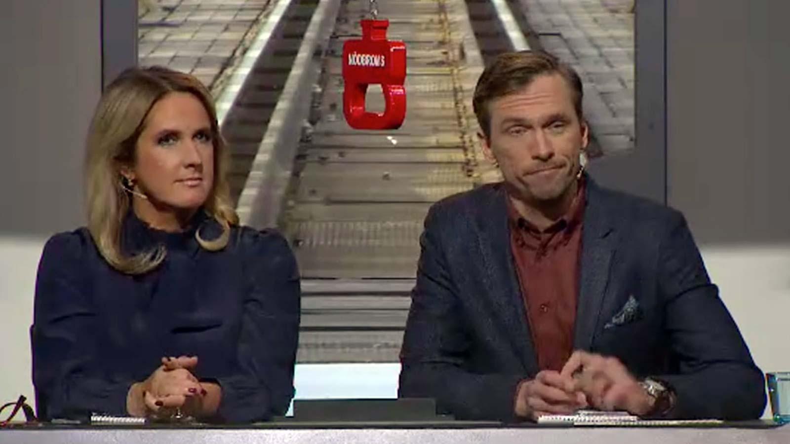 Denise Rudberg och Johan Olsson.