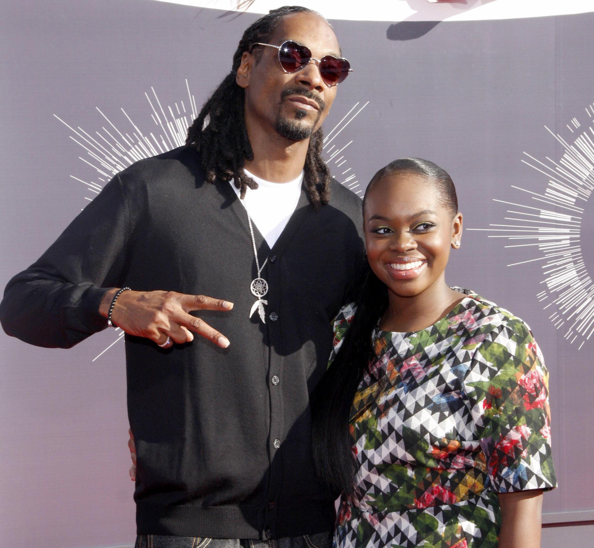 Snoop Dogg och Cori Broadus 2014.