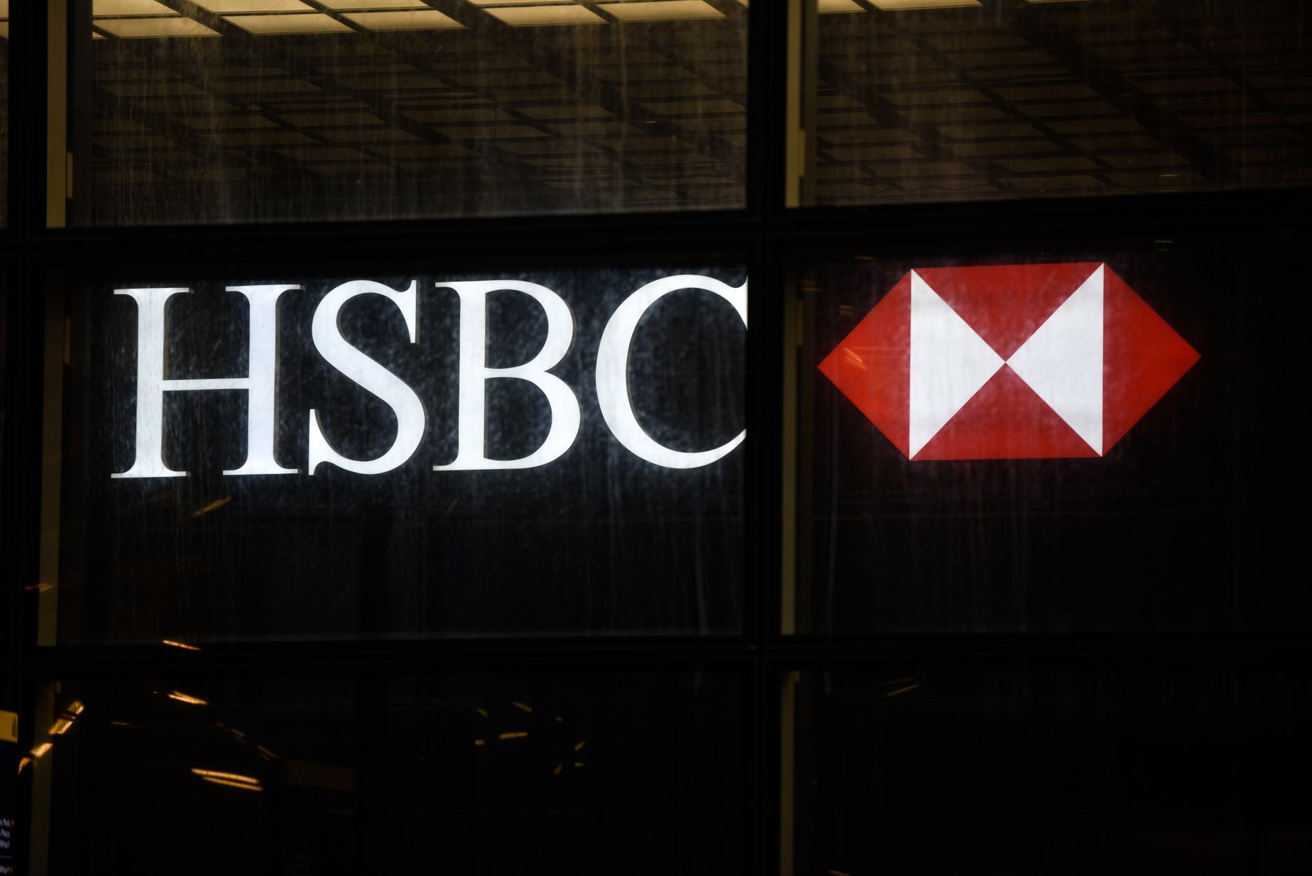 HSBC – banken som nu krävs på 15 miljarder kronor. 