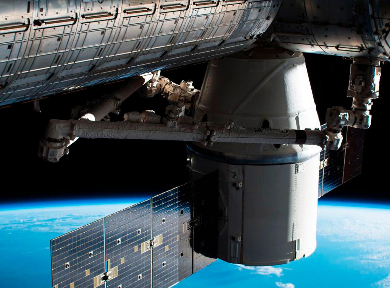 En tidigare leverens på ISS.