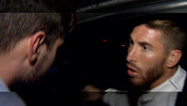 Sergio Ramos gillar inte hur lagkamraterna behandlas. Foto: Cuatro.