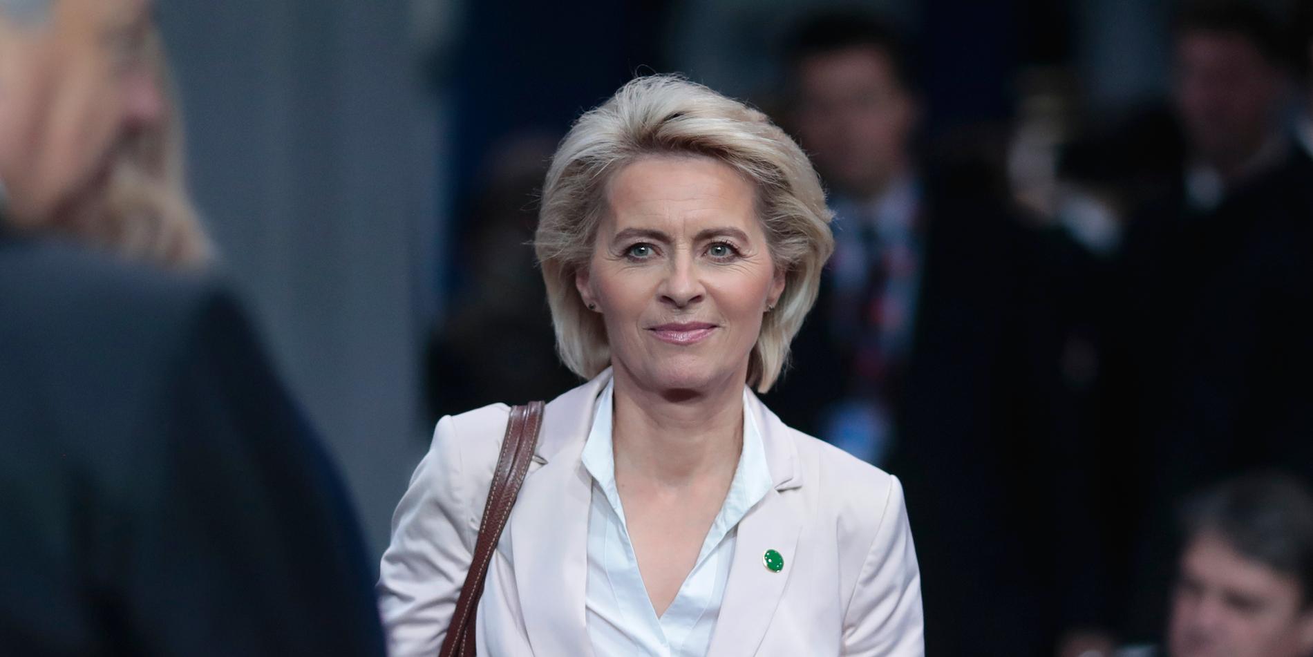 Ursula von der Leyen som nu kan bli ordförande för EU-kommissionen
