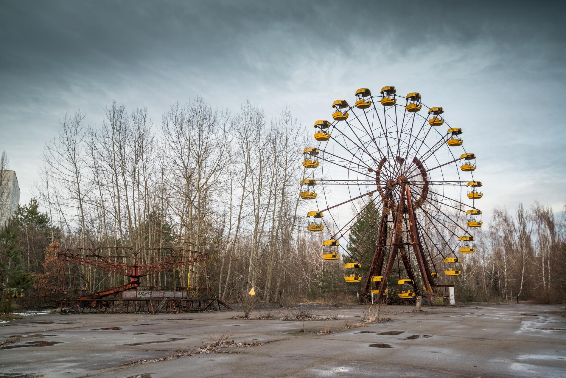 Turismen till området runt Tjernobyl har ökat de senaste månaderna. 