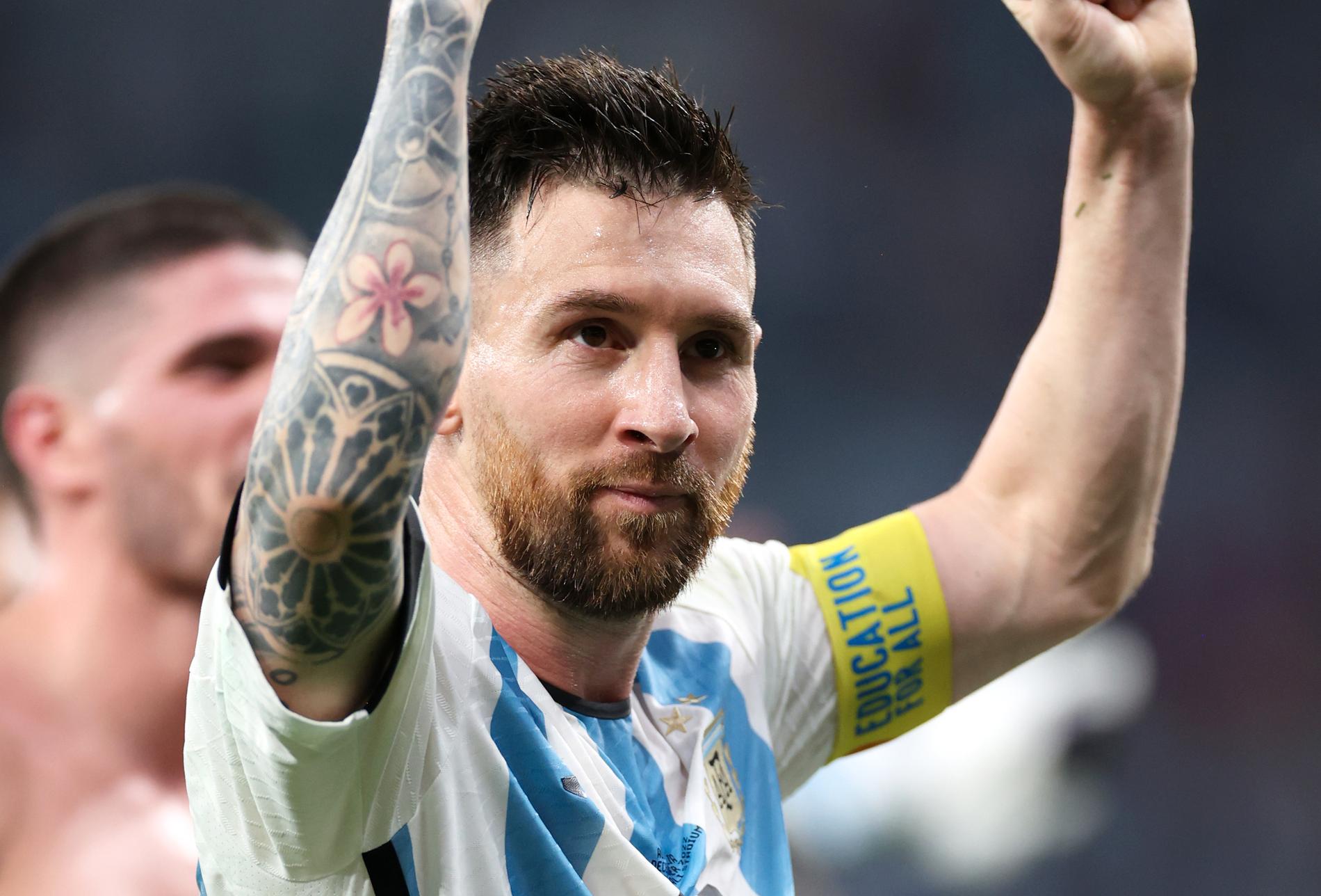 Lionel Messi leder Argentina i kvartsfinalen mot Nederländerna.