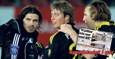 Vänder tv ryggen AIK-spelarna har inte dykt upp i TV4:s studio efter matcherna. Nu vädjar även SVT till laget om att ställa upp.
