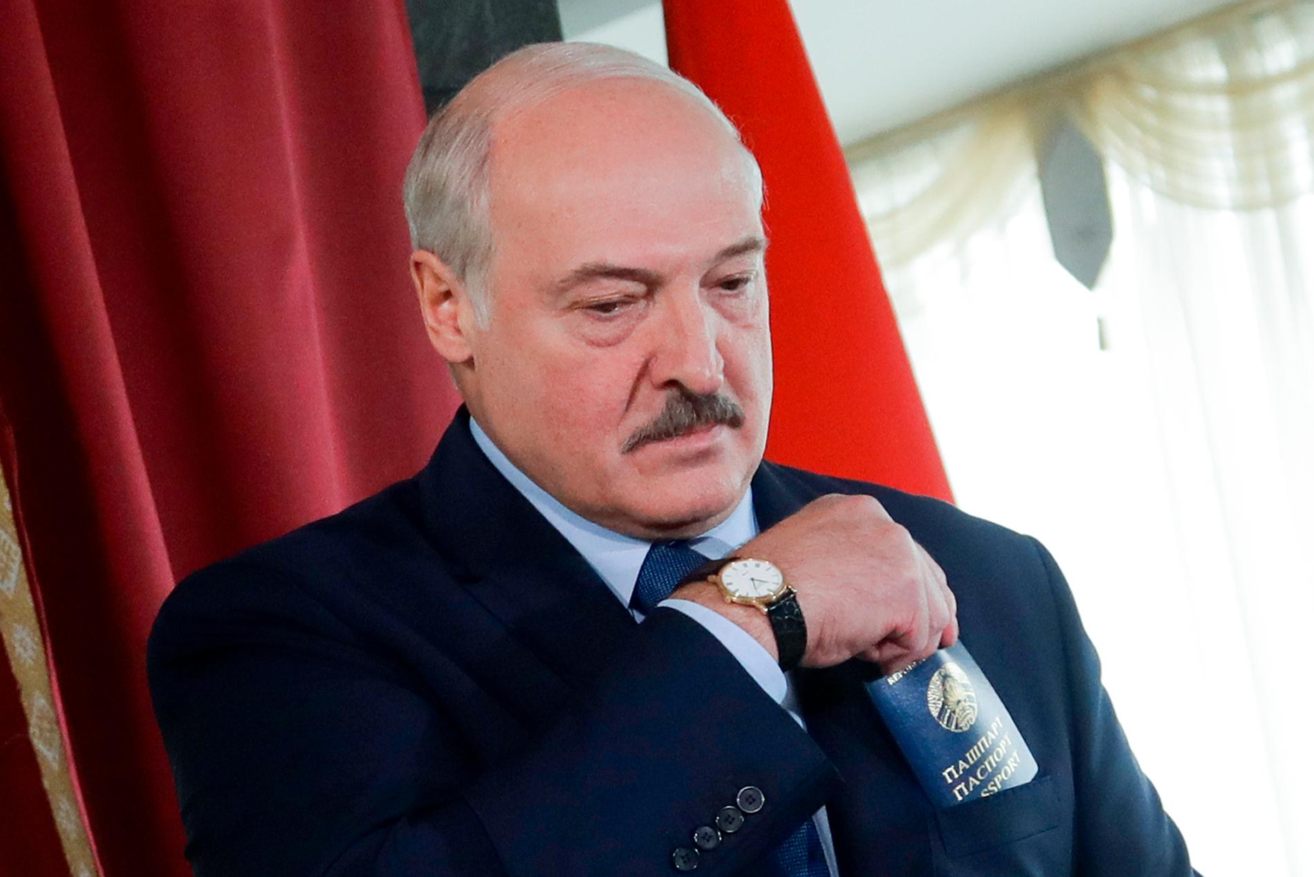 Alexander Lukasjenko har styrt Belarus sedan 1994. 