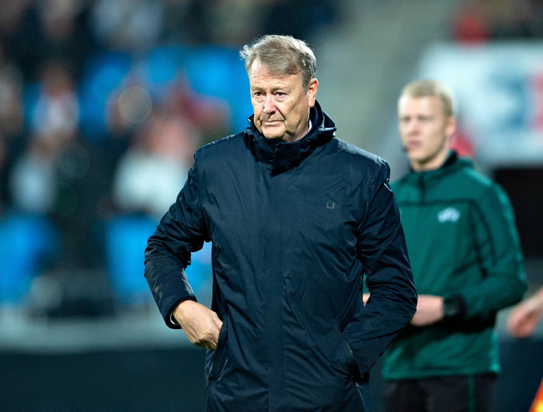 Åge Hareide drar sig ur jobbet som ny tränare i Rosenborg. Arkivbild.