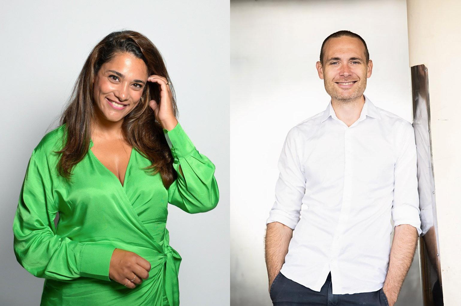 Farah Abadi och Jesper Rönndahl blir programledare för Melodifestivalen nästa år.