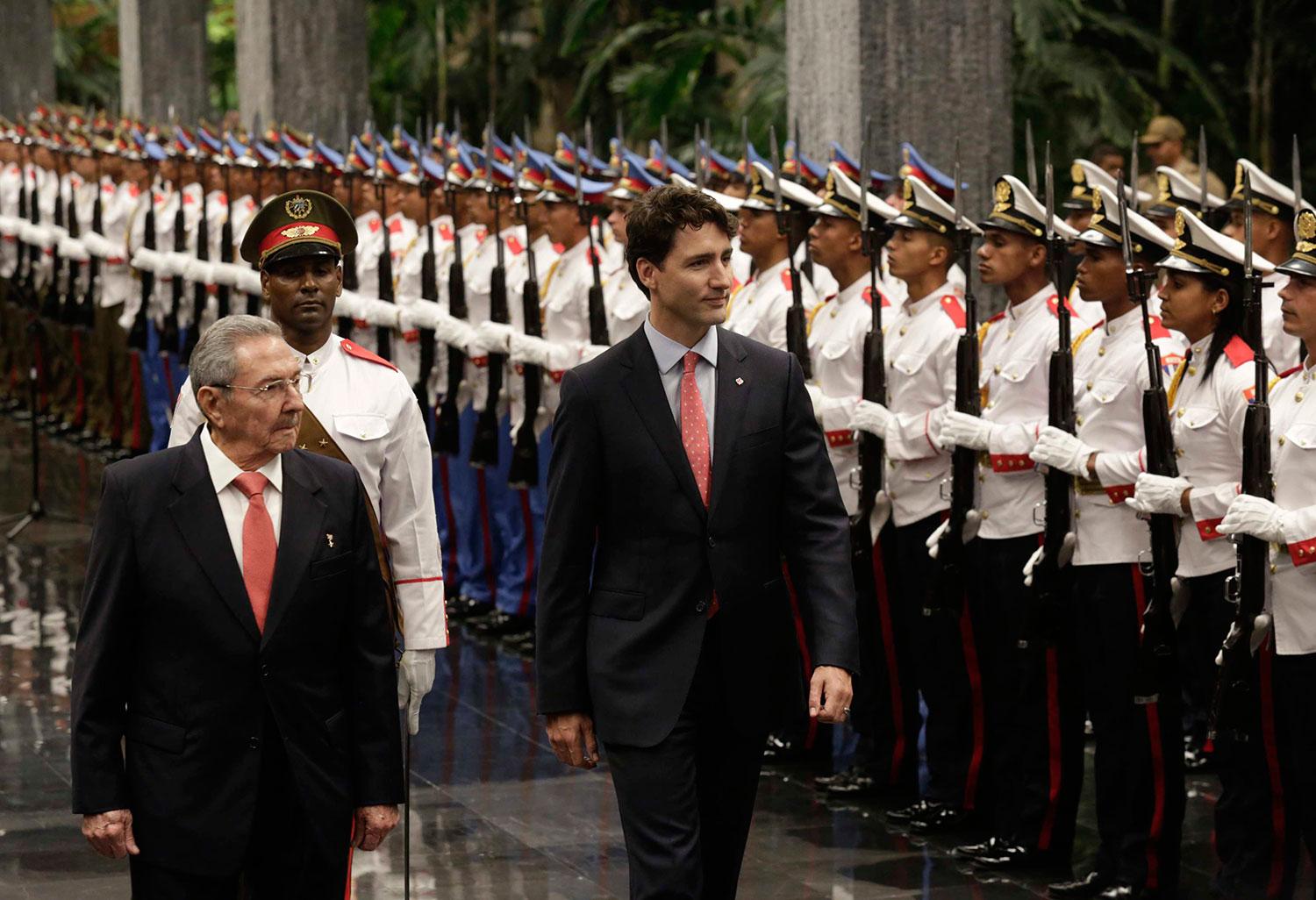 Kanadas premiärminister Justin Trudeau besökte nyligen Kuba.
