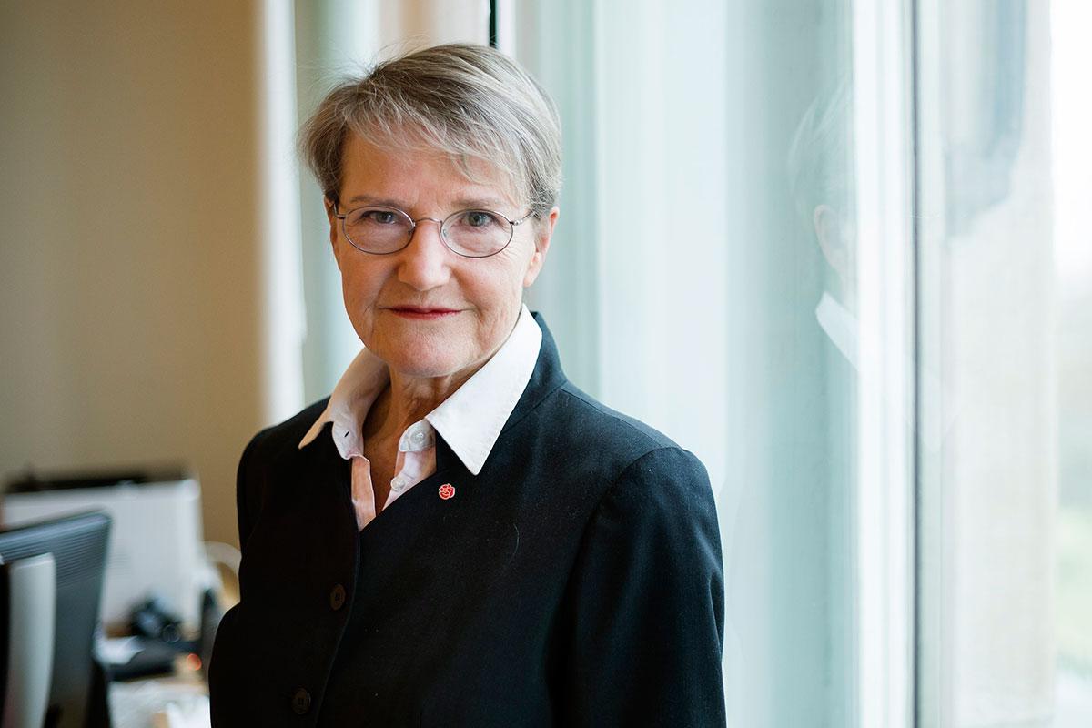 Framtidsminister Kristina Persson.