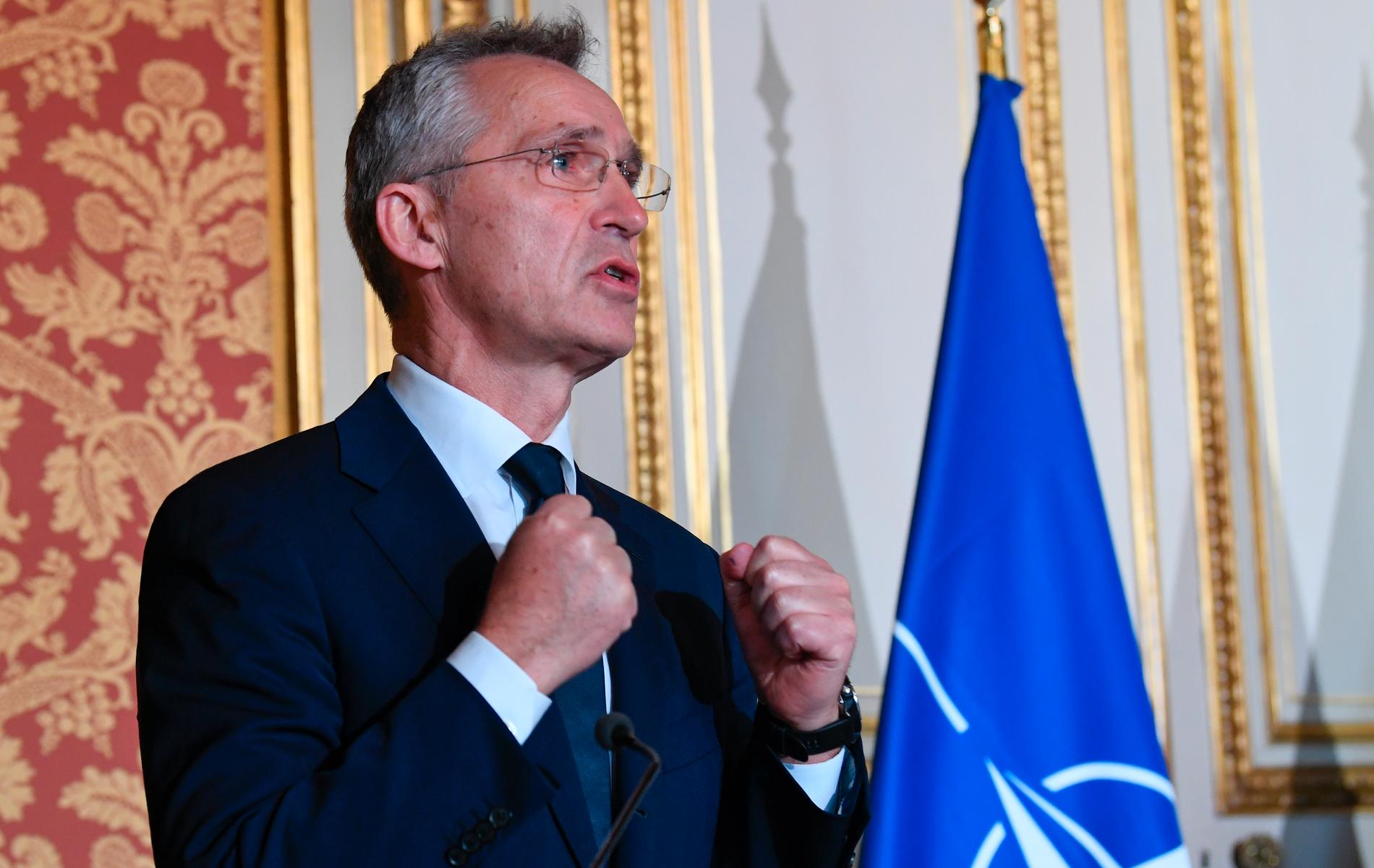 Jens Stoltenberg, generalsekreterare för Nato. 