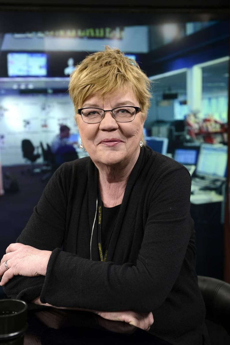 Lena Mellin, Aftonbladets politiska kommentator.