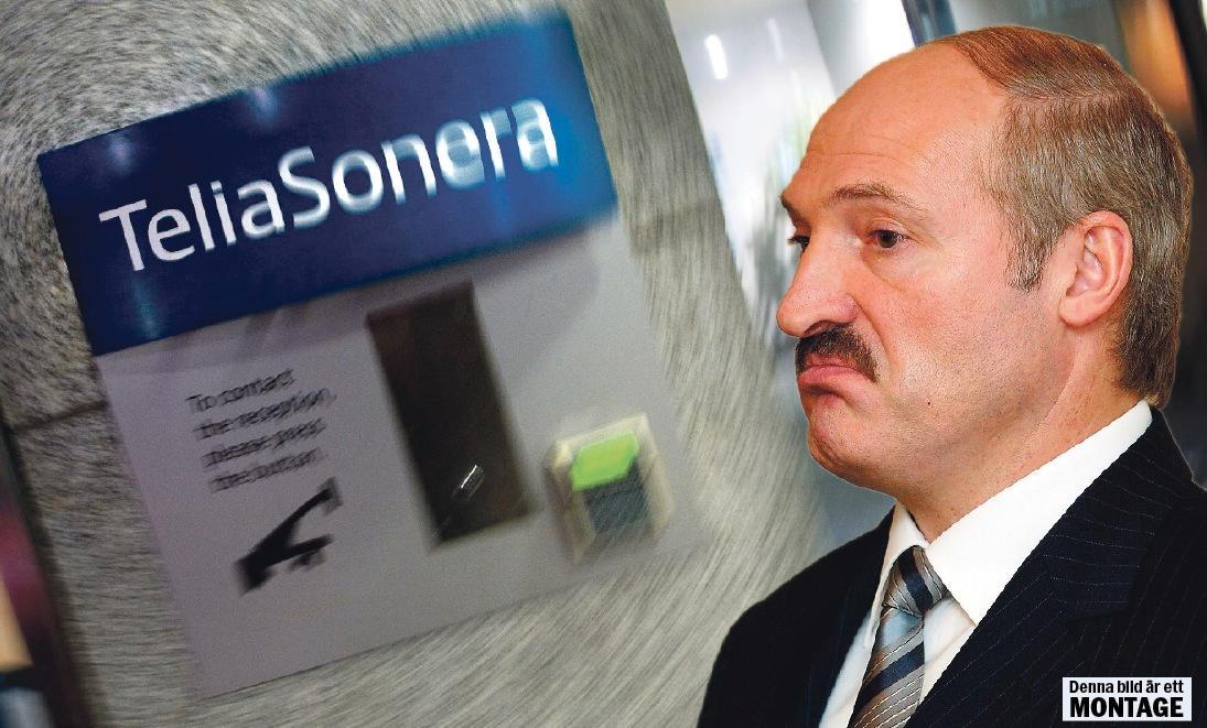Luddigt förhållande  Aljaksandr Lukasjenka får hjälp av svenskfinska Teliasonera att övervaka och förfölja befolkningen i Vitryssland, avslöjade SVT:s ”Uppdrag granskning” i går.
