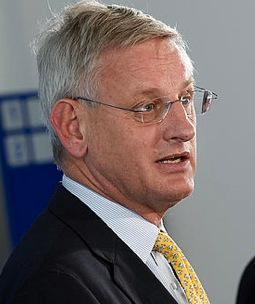 Utrikesminister Carl Bildt (M).