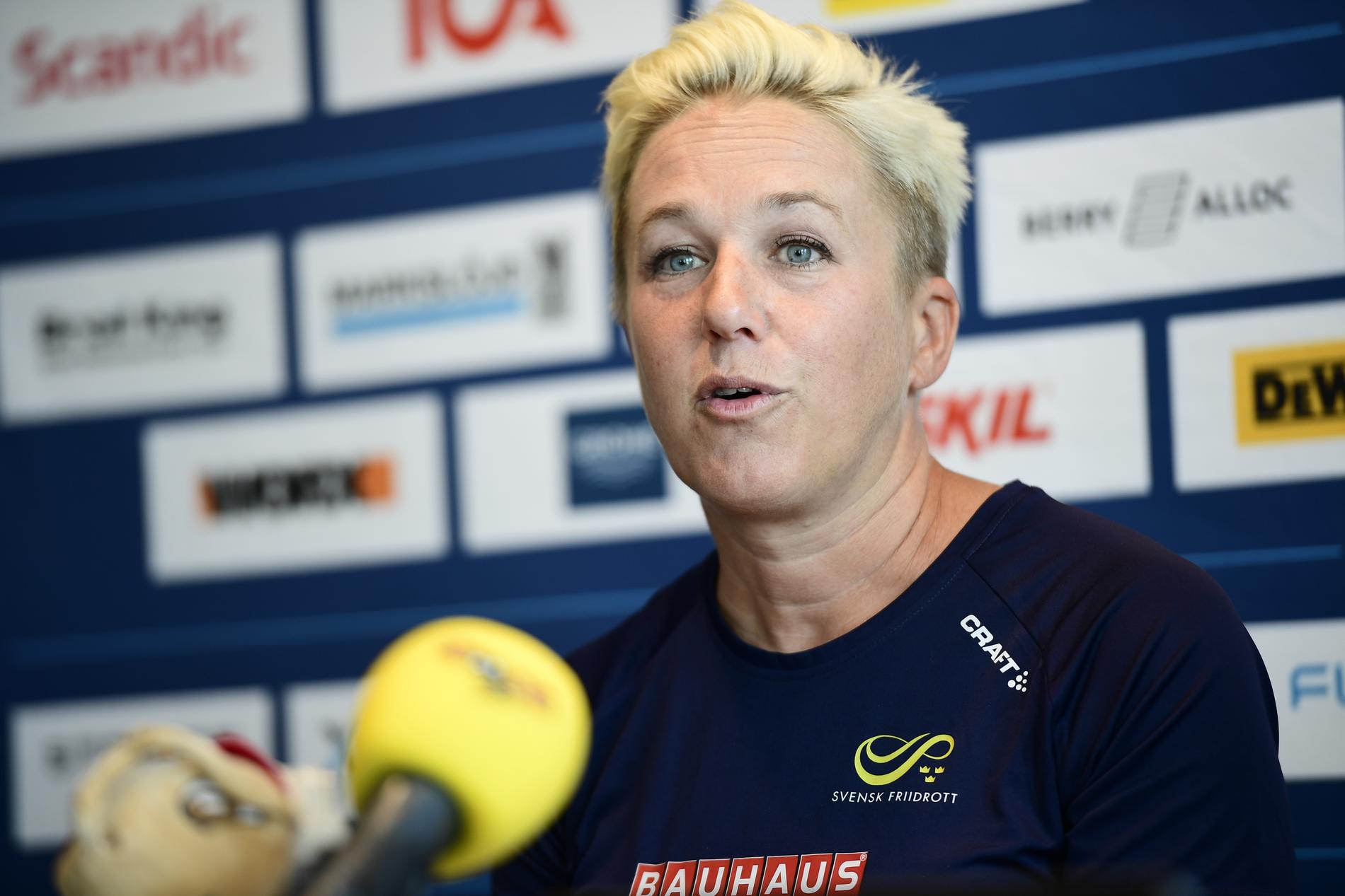 Förbundskaptenen Kajsa Bergqvist vill se mer från de ännu ej uttagna friidrottarna.