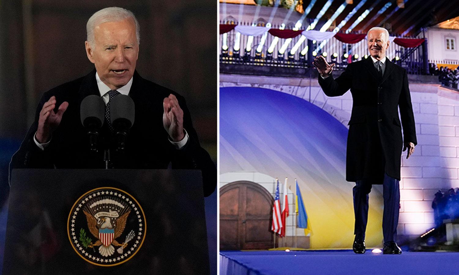 Joe Biden: Kiev står starkt och stolt