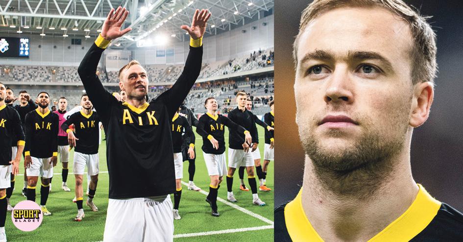 Skadan har gäckat AIK – Ellingsen skickades till hemligt land