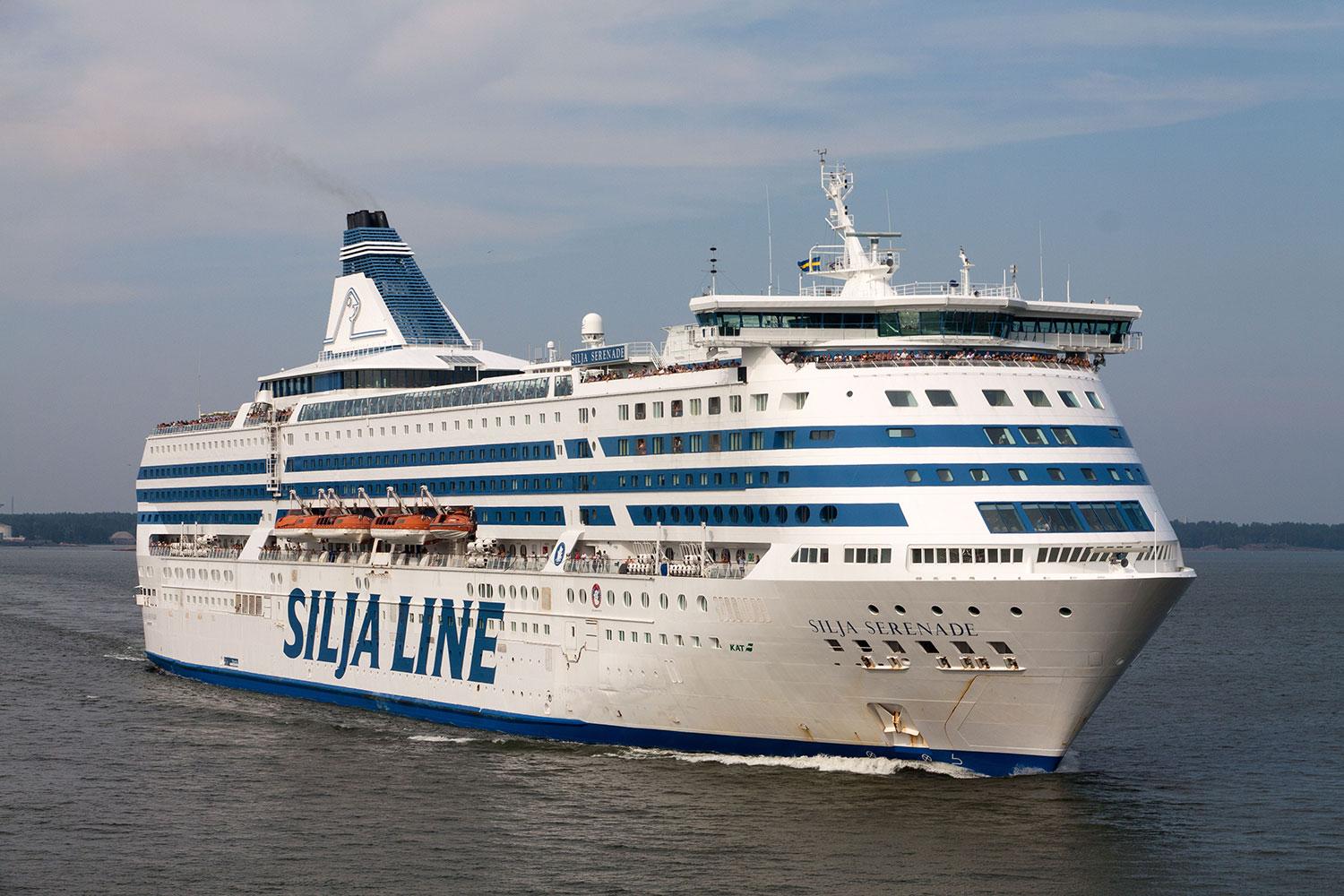 Silja Serenade har seglat på Östersjön sedan 1990.