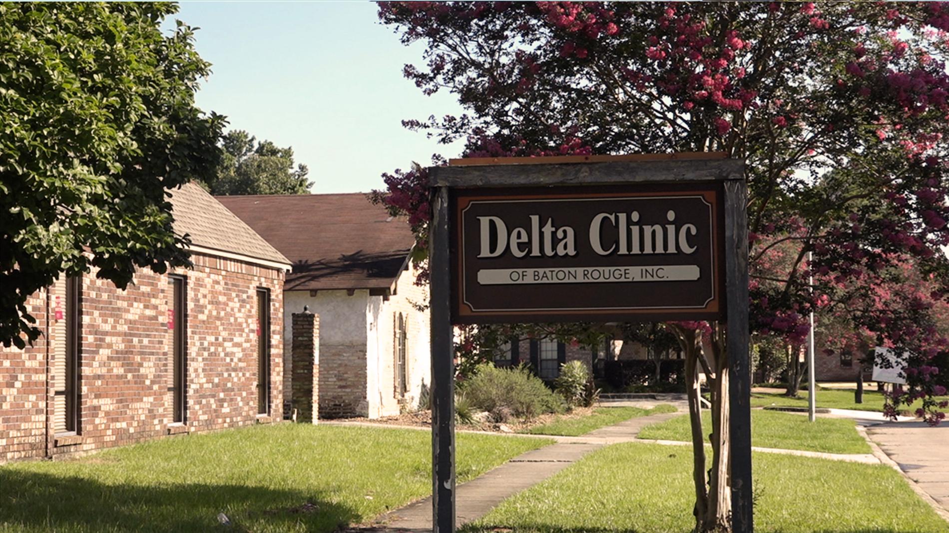 Delta Clinic i Baton Rouge – en av tre kvarvarande i hela Louisiana.