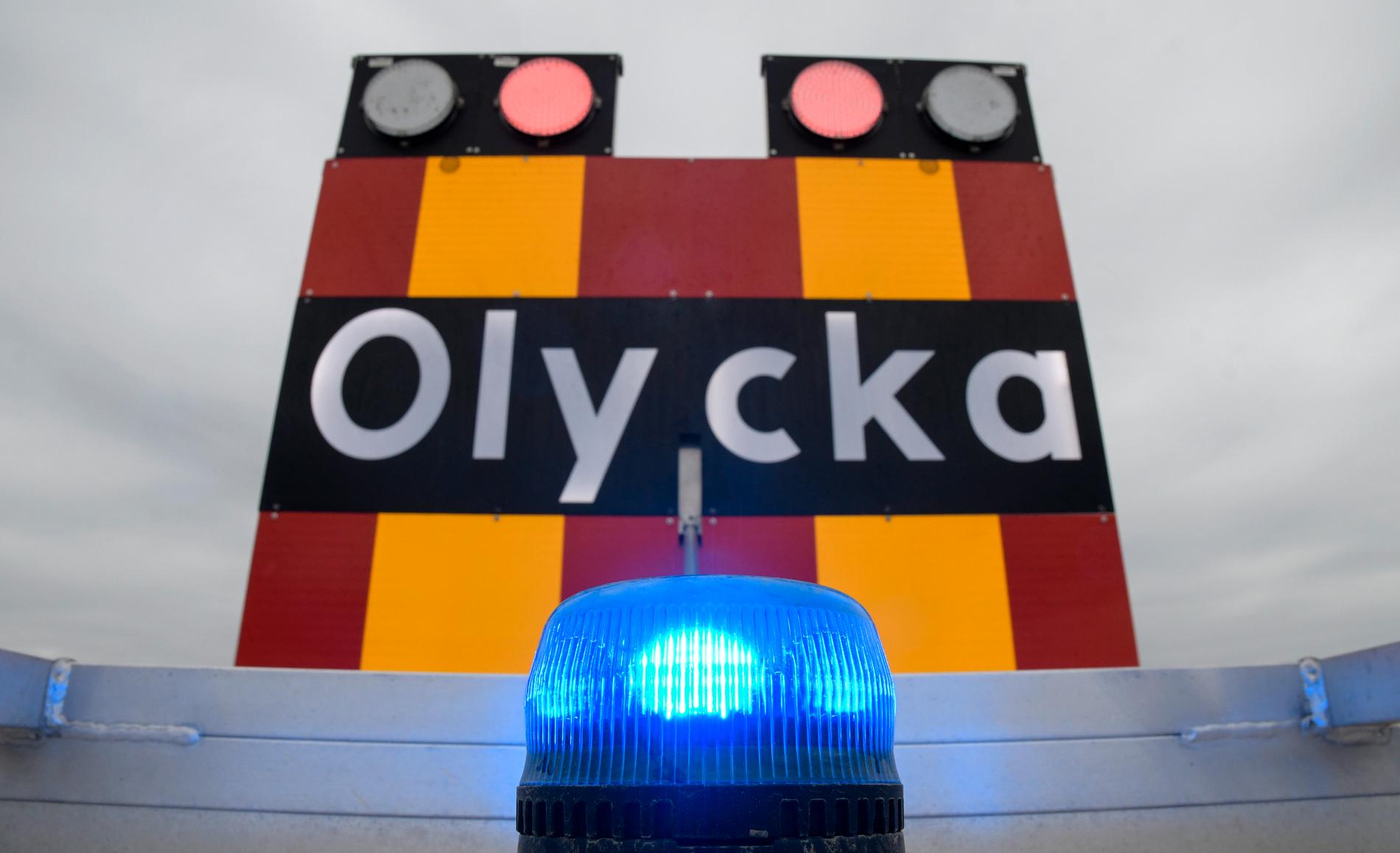 Olyckan inträffade på riksväg 61 utanför Arvika. Arkivbild.