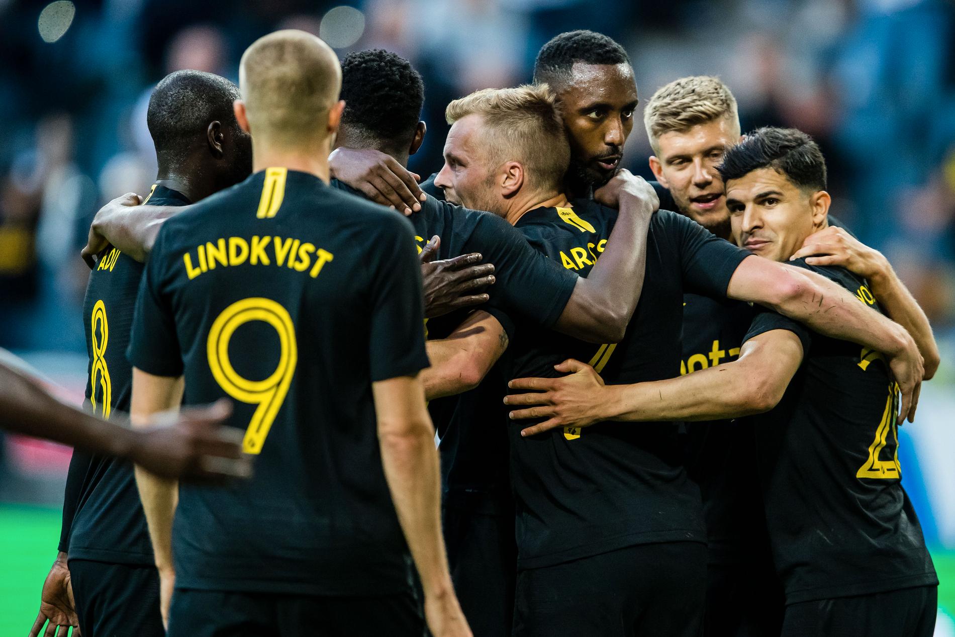 AIK gick till slut vidare med sammanlagt 4–3. 
