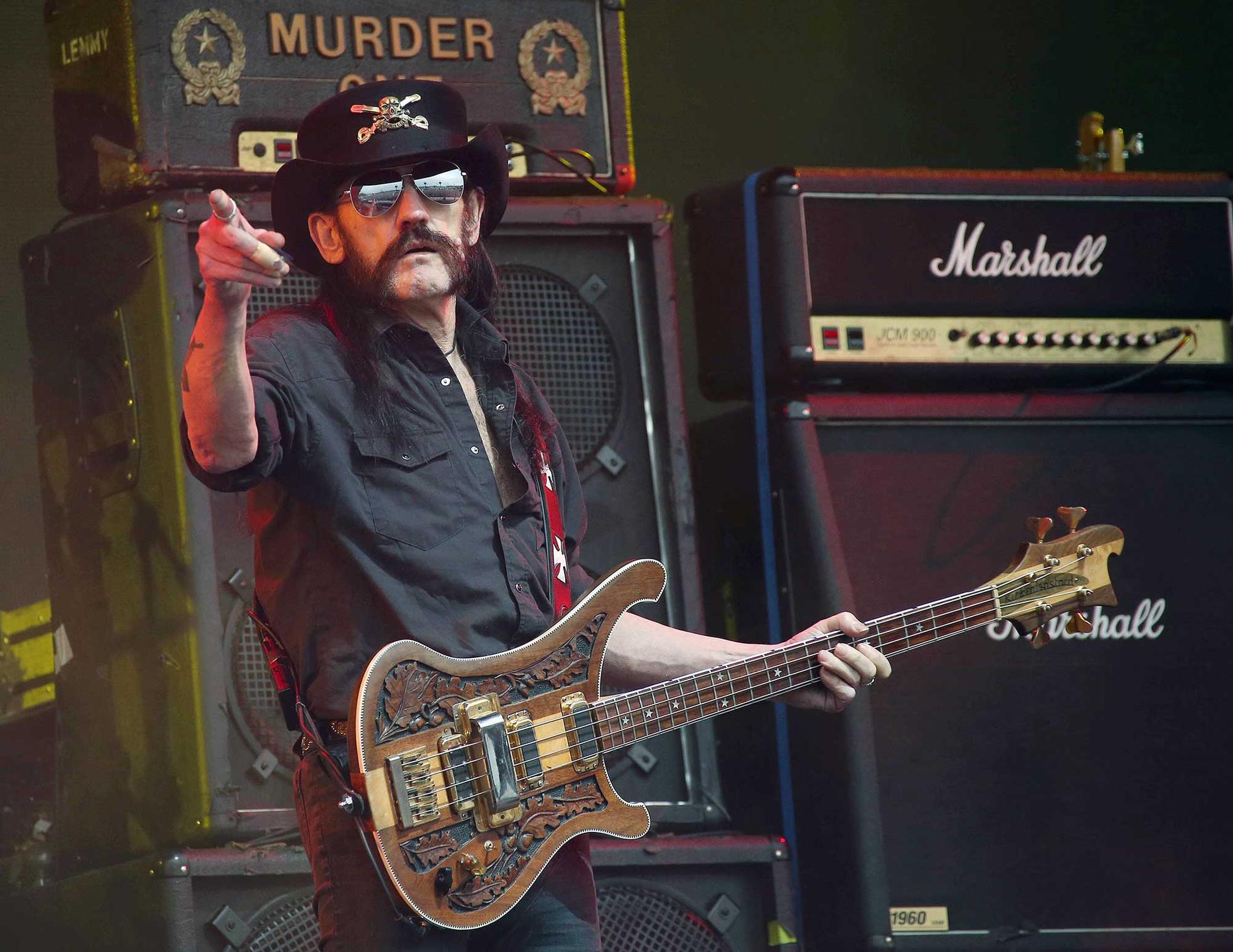 Motörheads frontfigur Lemmy Kilmister blev 70 år gammal.