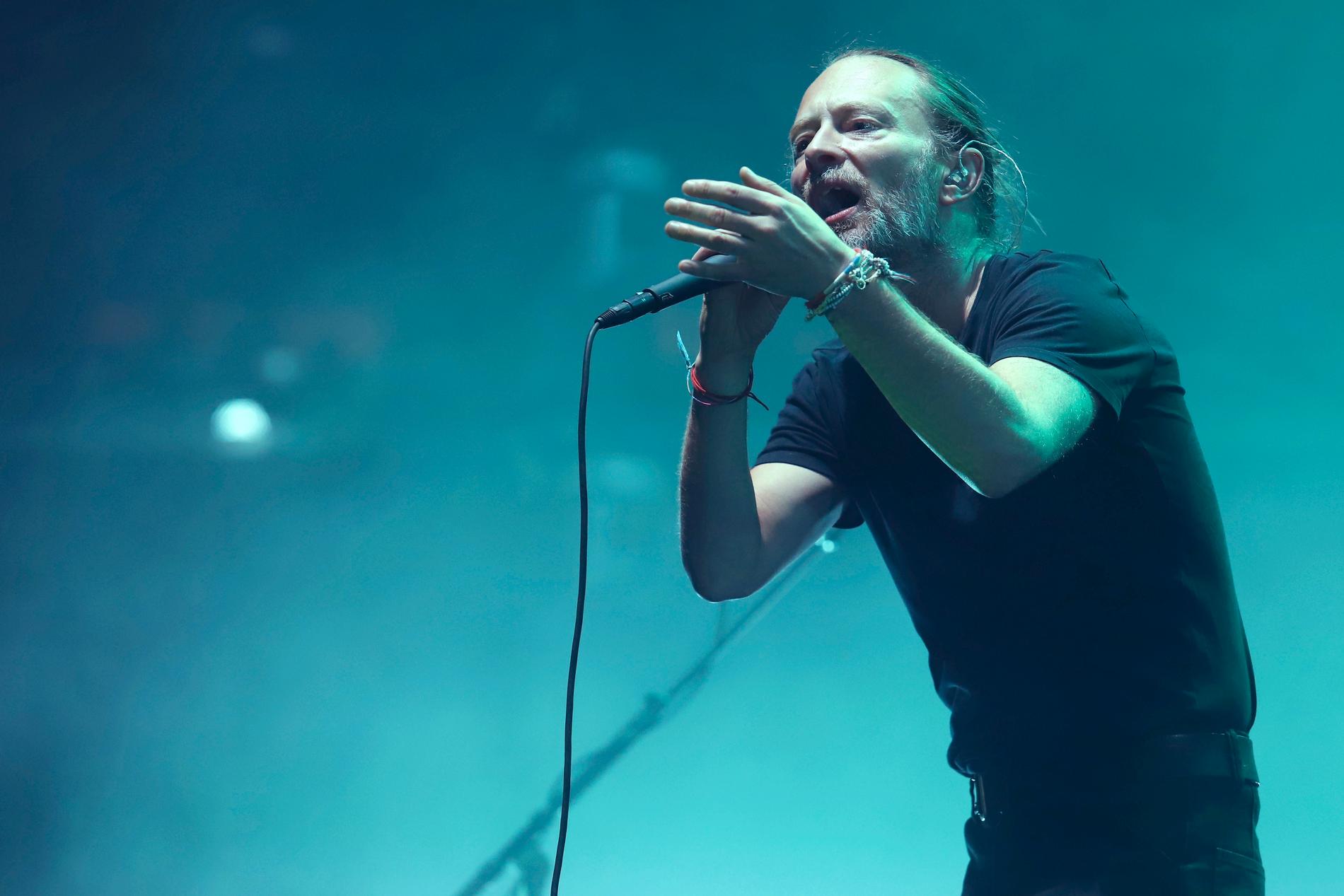 Thom Yorke har släppt en ny och mycket långsam version av "Creep". Arkivbild.