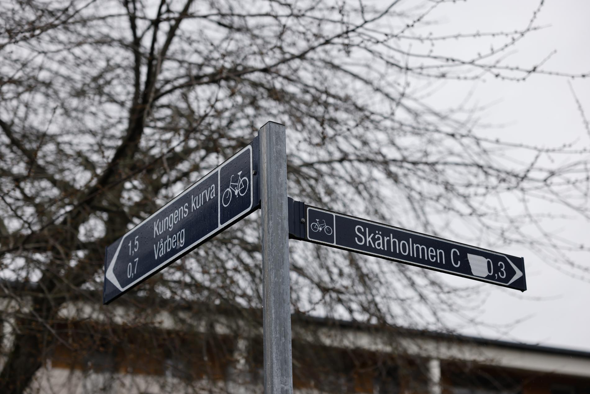 Skärholmen är en relativt fattig stadsdel med betydligt lägre medelinkomst än andra områden i närheten.
