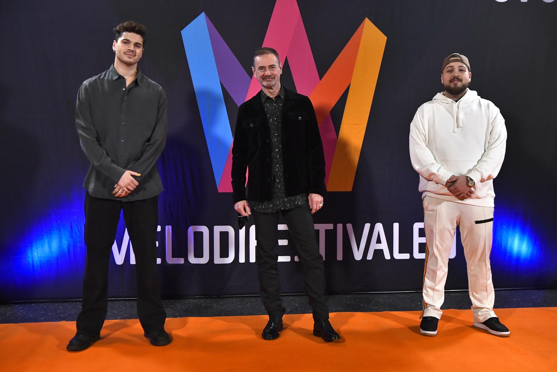 Oscar Zia, Christer Björkman och Anis Don Demina leder Melodifestivalens andra deltävling.