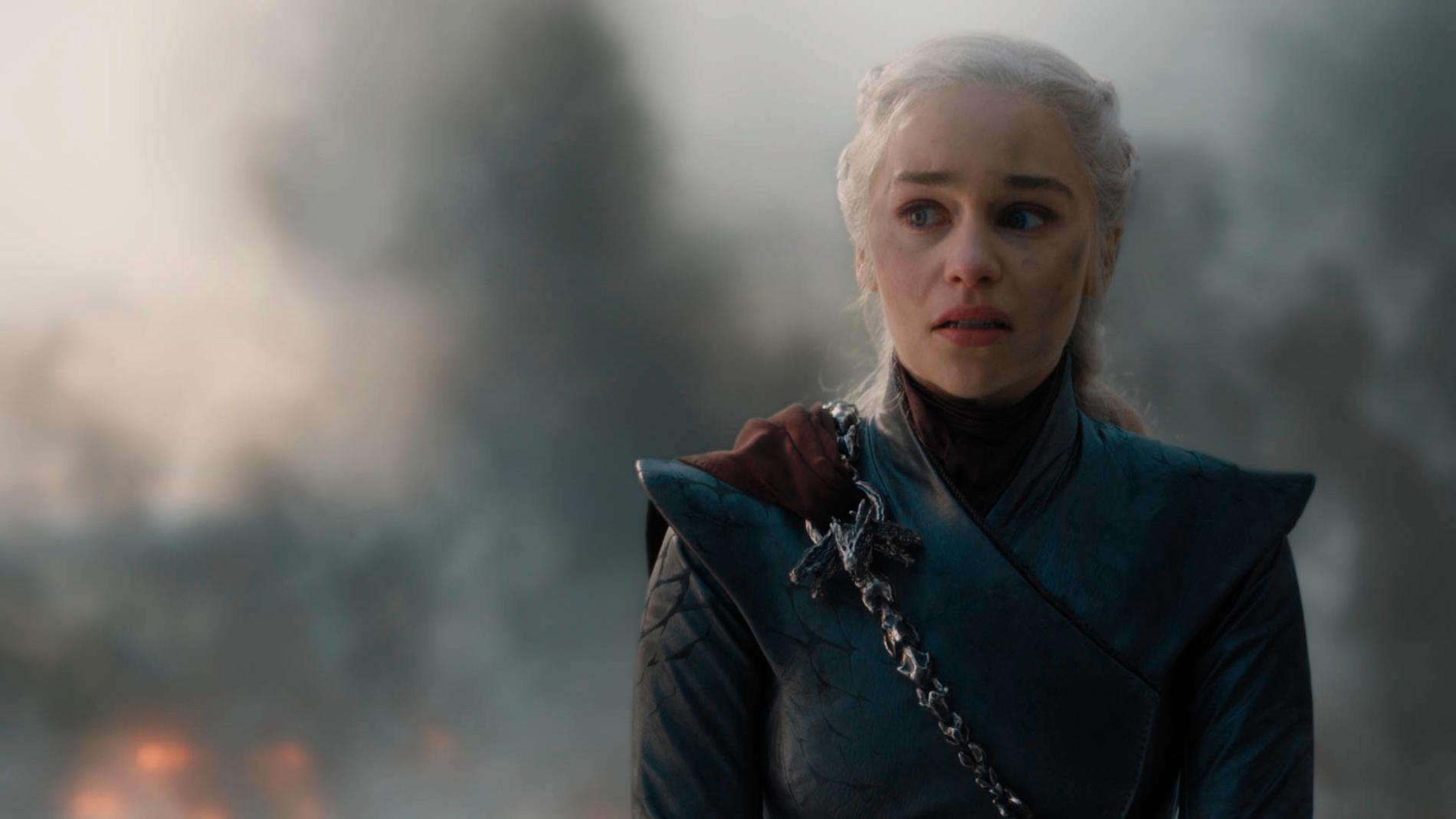 Emilia Clarke spelar Daenerys Targaryen i "Game of thrones". Pressbild.