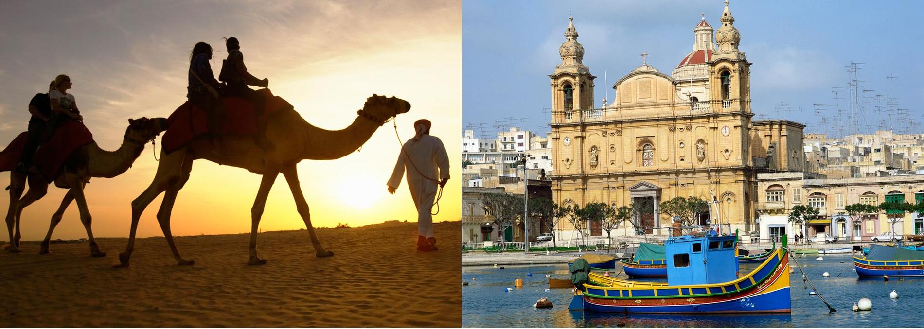 En femstjärnig vecka i Förenade Arabemiraten för 10 000 kronor – eller två trestjärniga veckor på Malta för under 3000 kronor? Det finns resor för nästan alla plånböcker.